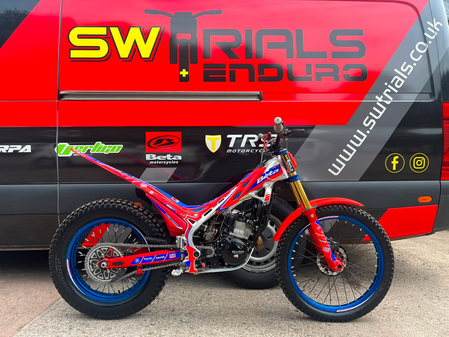2024 Beta EVO Factory 2T 125cc Trials Bike