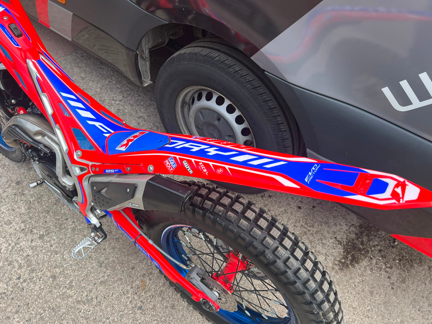 2024 Beta EVO Factory 2T 125cc Trials Bike