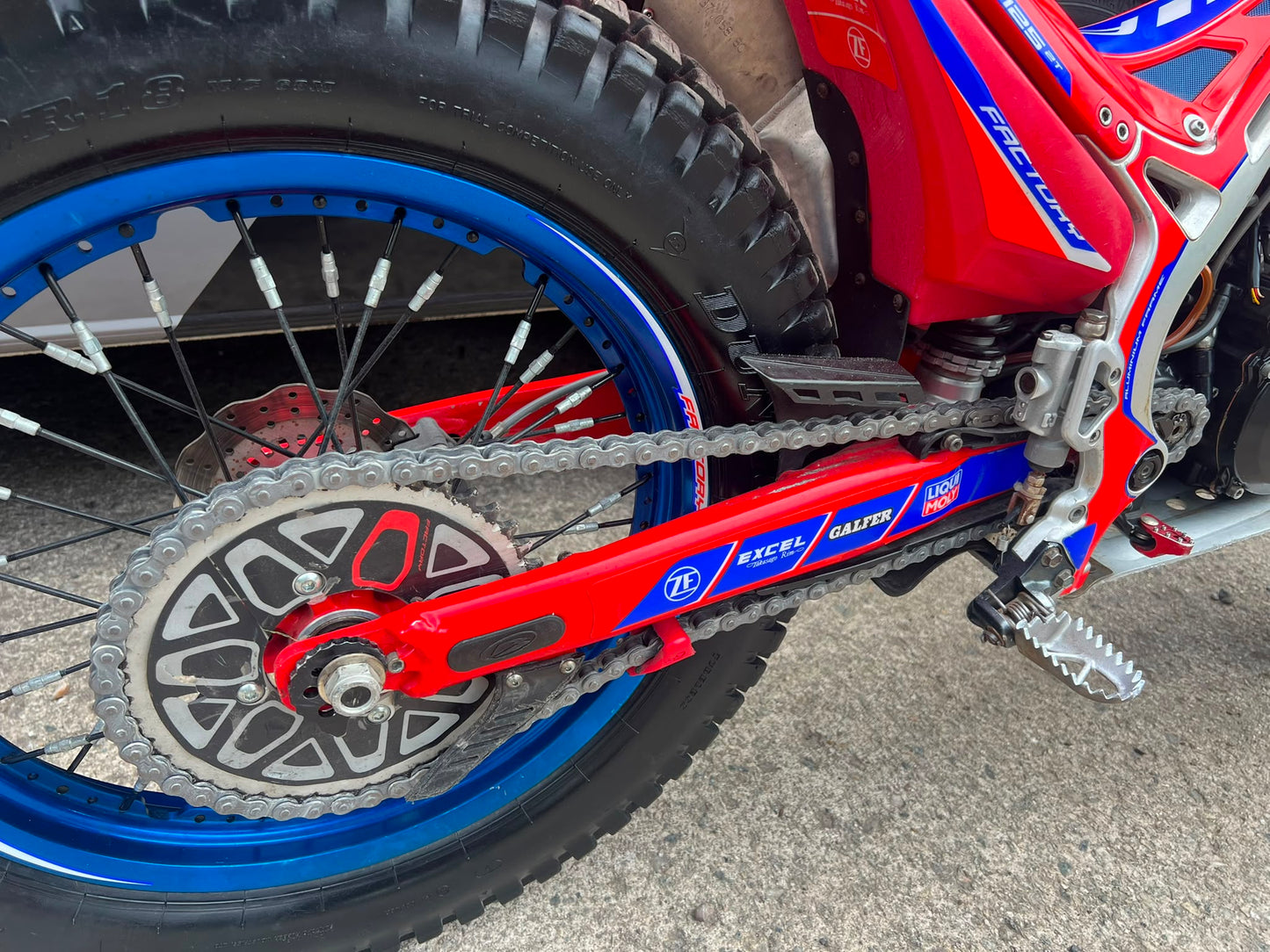 2024 Beta EVO Factory 2T 125cc Trials Bike