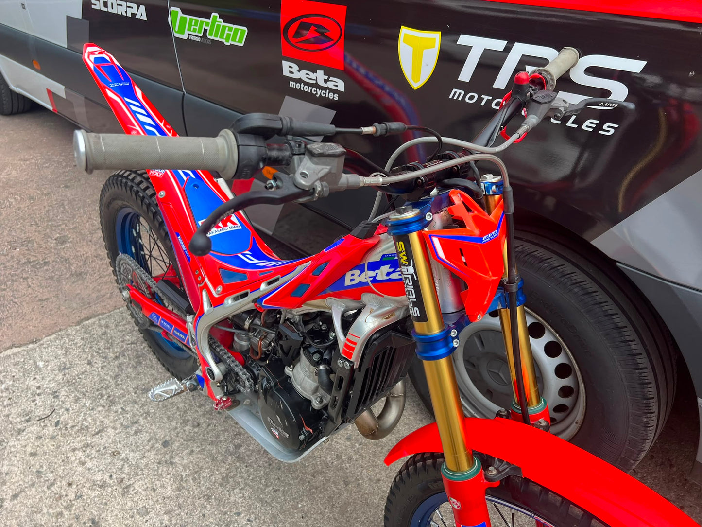 2024 Beta EVO Factory 2T 125cc Trials Bike