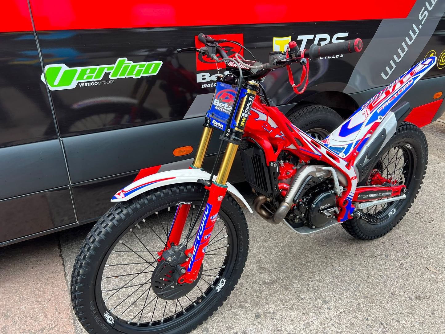 2023 Beta EVO Factory 2T 300cc Trials Bike