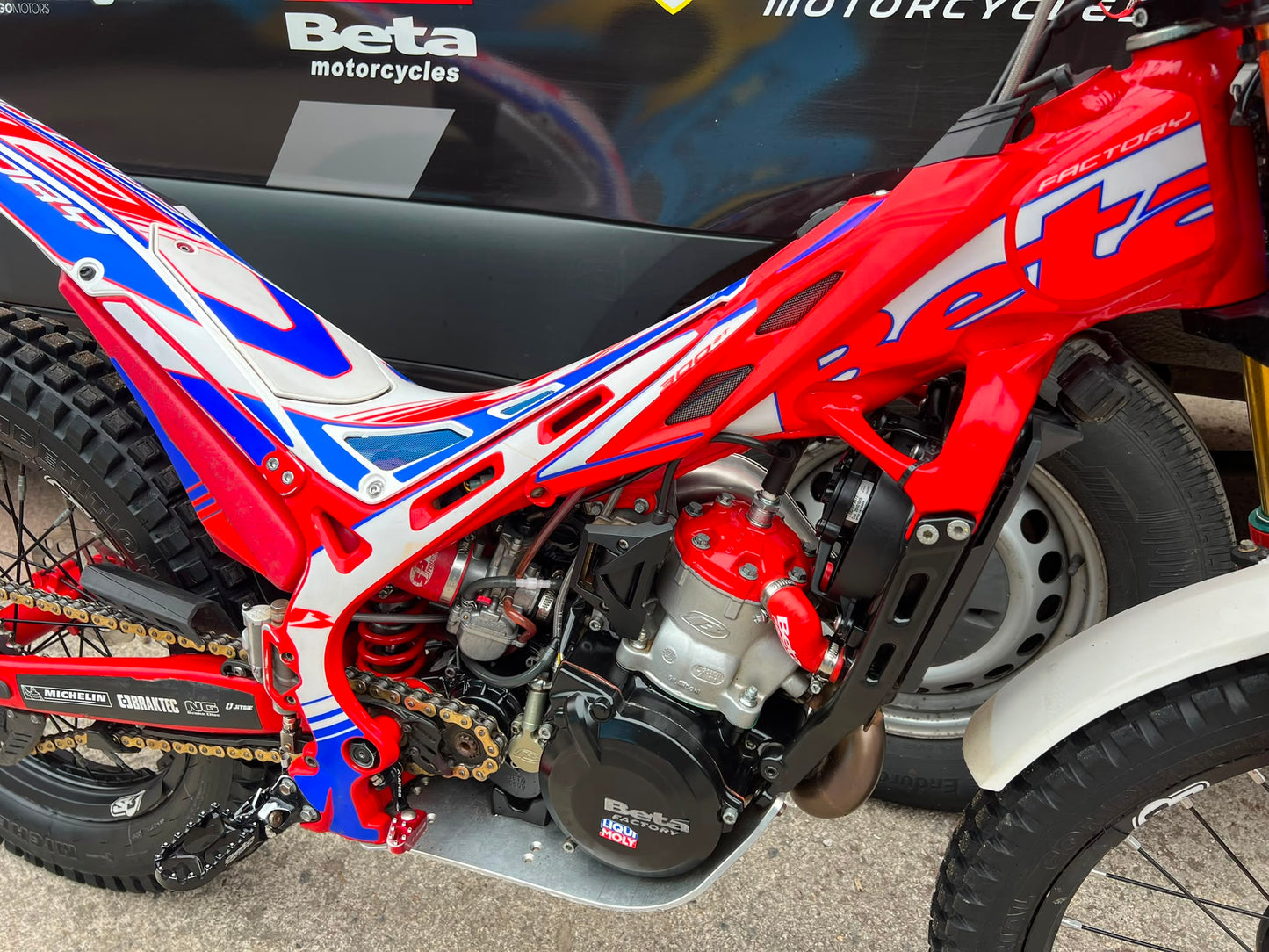 2023 Beta EVO Factory 2T 300cc Trials Bike