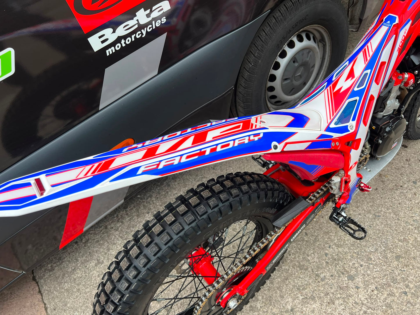 2023 Beta EVO Factory 2T 300cc Trials Bike