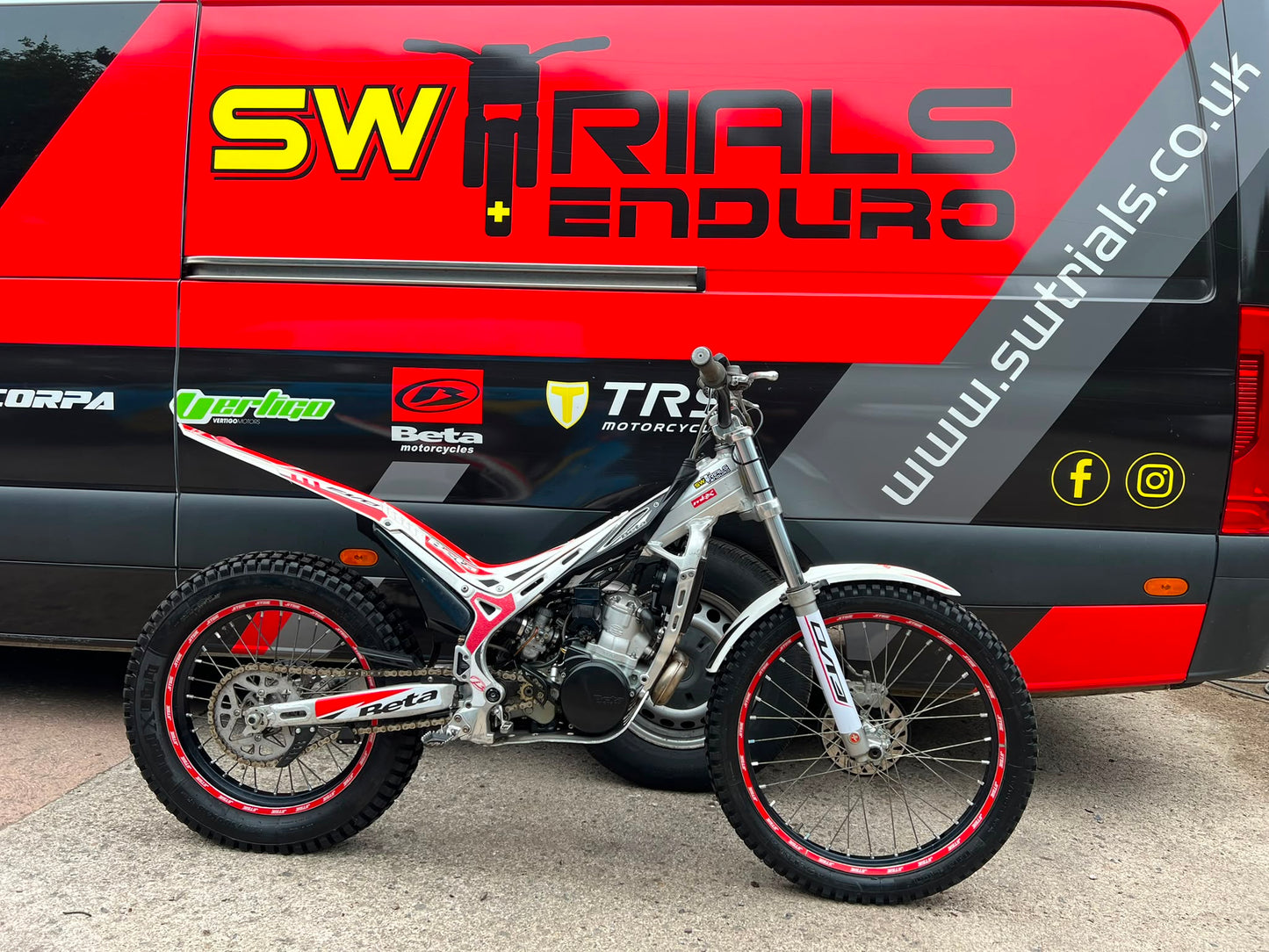 2009 Beta EVO 2T 200cc Trials Bike