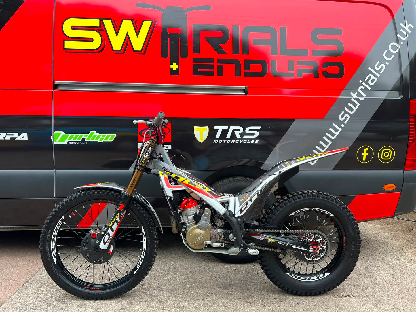 2025 TRS One GOLD Electric Start 250cc Trials Bike
