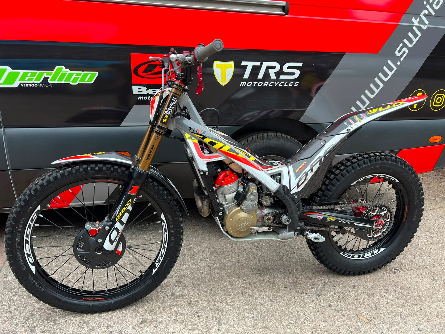 2025 TRS One GOLD Electric Start 250cc Trials Bike