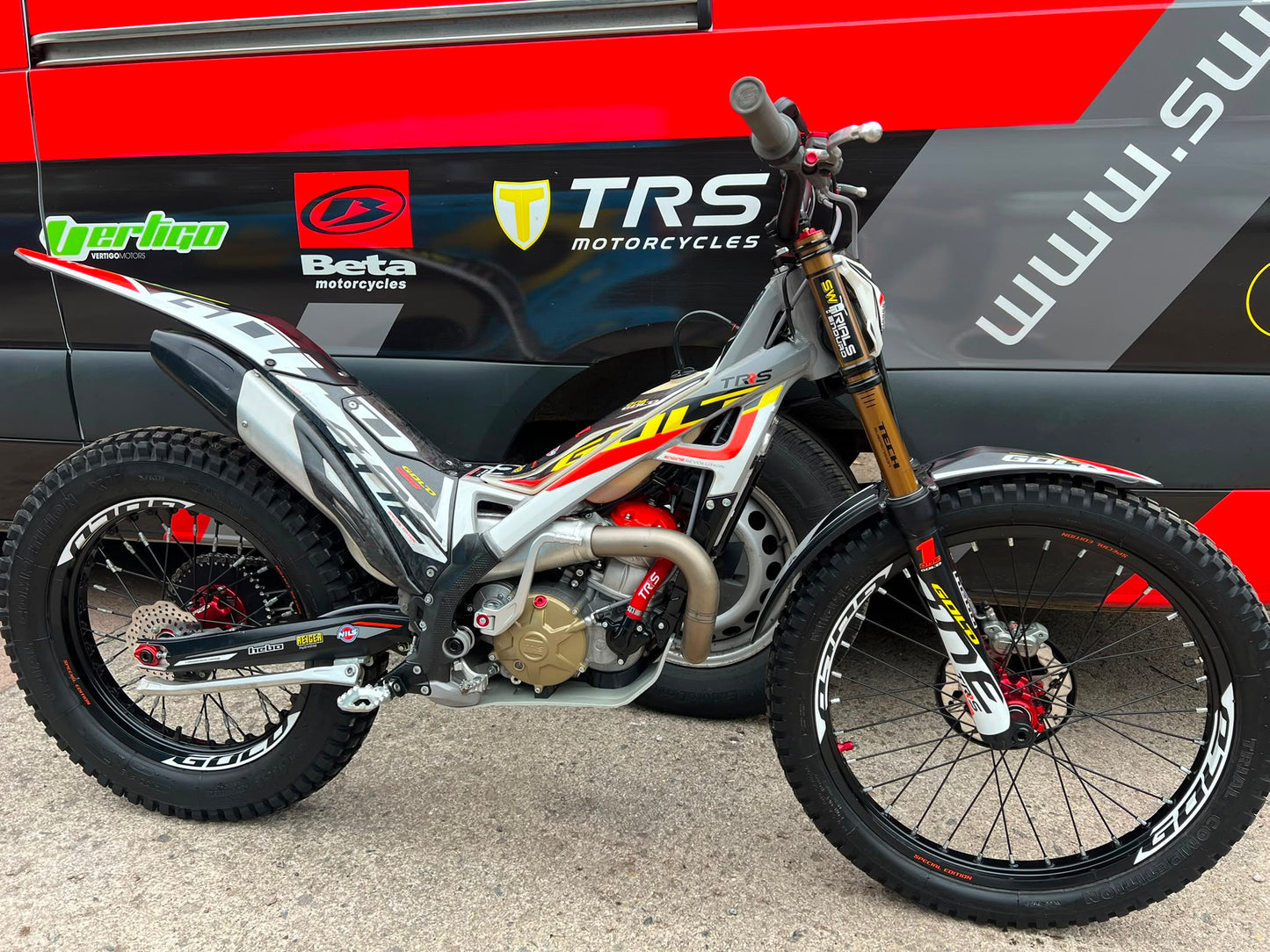 2025 TRS One GOLD Electric Start 250cc Trials Bike
