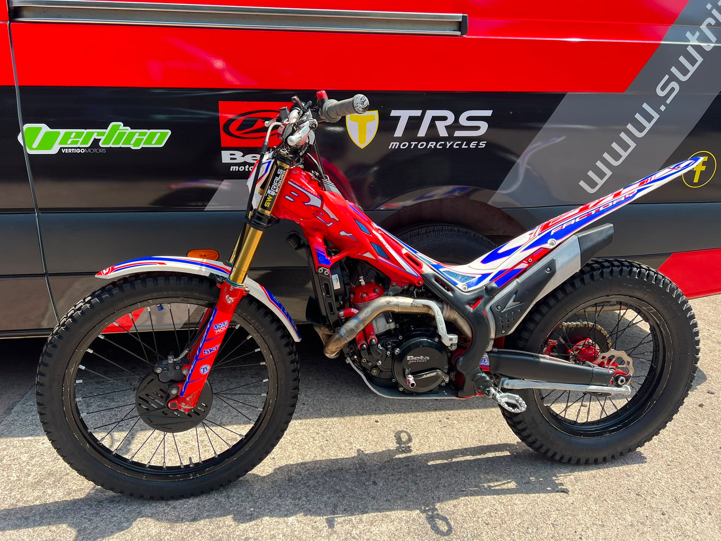 2023 Beta EVO Factory 2T 300cc Trials Bike