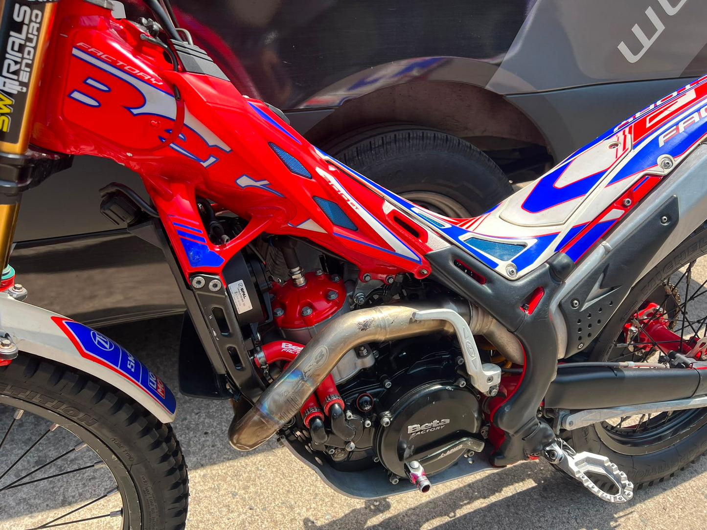 2023 Beta EVO Factory 2T 300cc Trials Bike