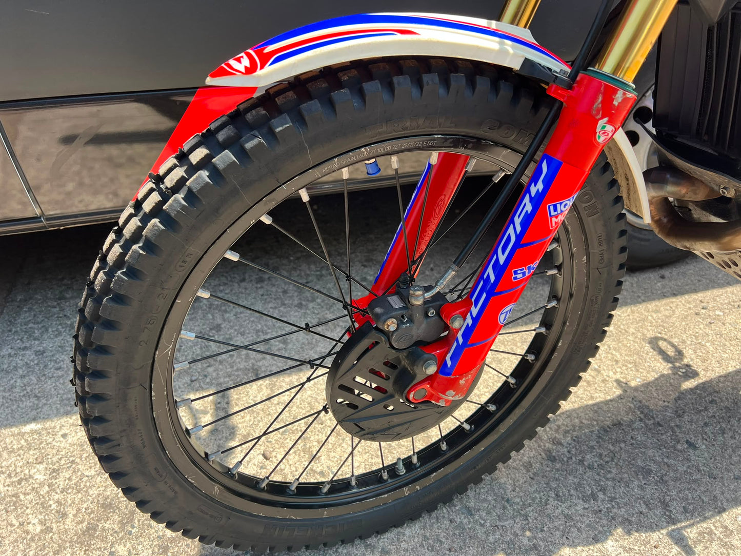 2023 Beta EVO Factory 2T 300cc Trials Bike