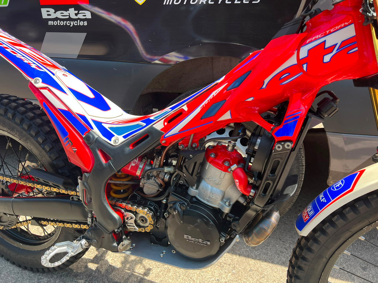2023 Beta EVO Factory 2T 300cc Trials Bike