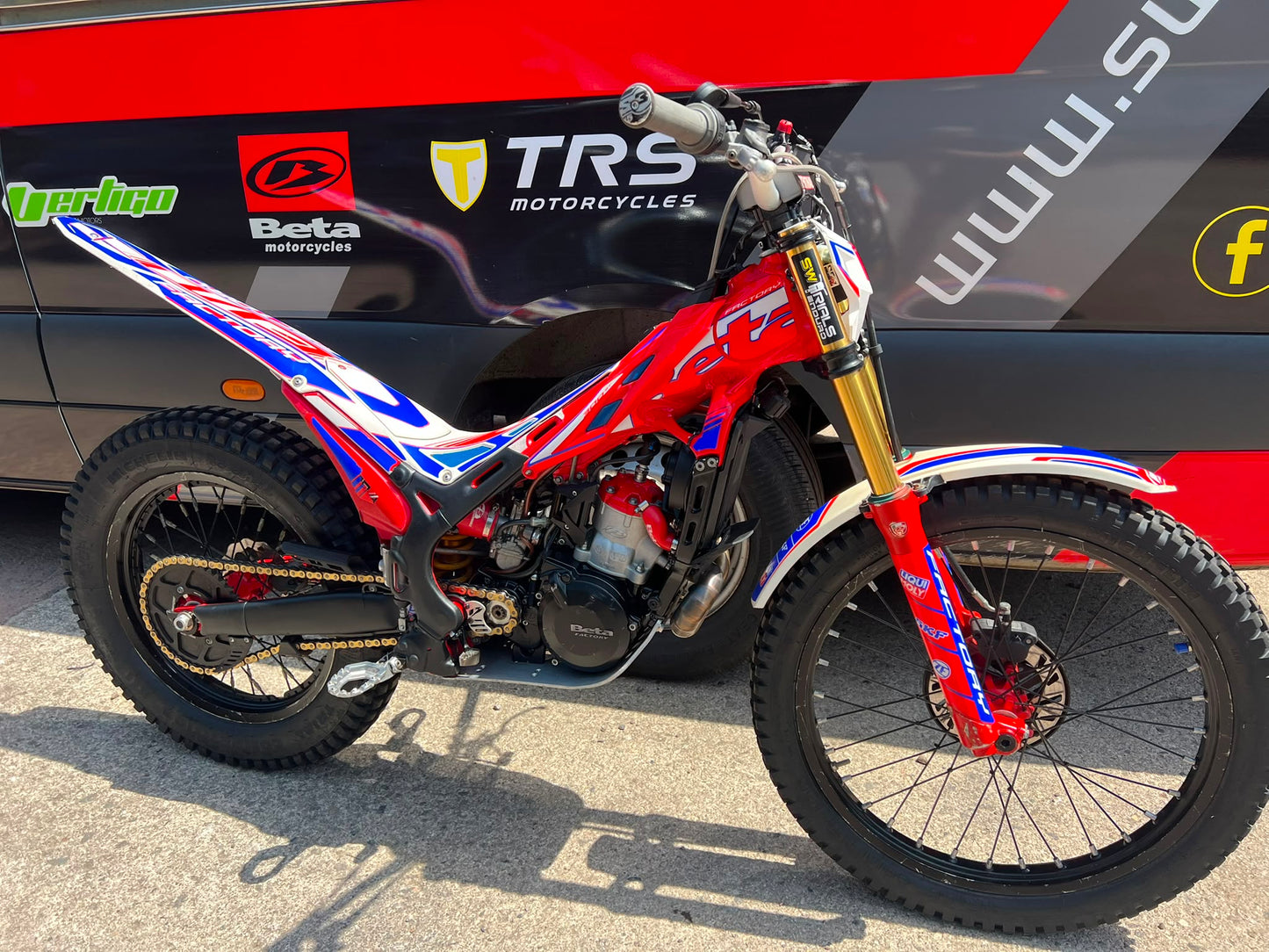 2023 Beta EVO Factory 2T 300cc Trials Bike
