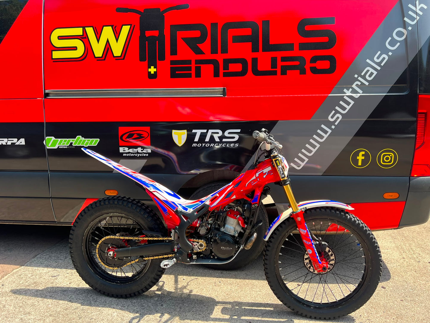 2023 Beta EVO Factory 2T 300cc Trials Bike