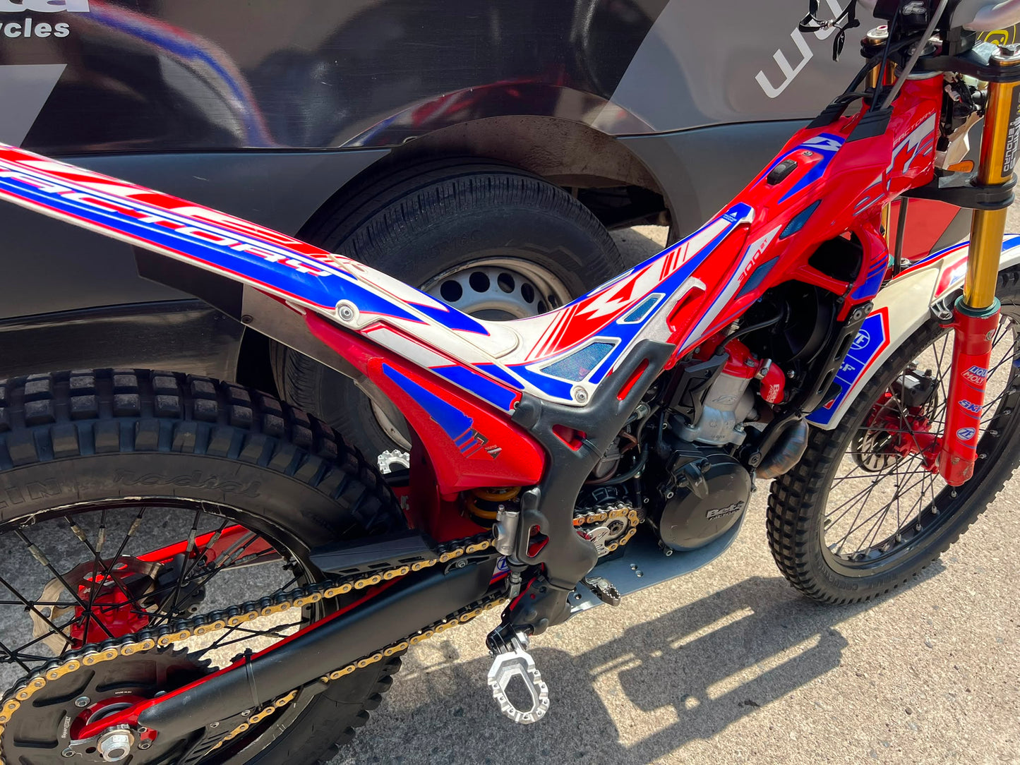 2023 Beta EVO Factory 2T 300cc Trials Bike
