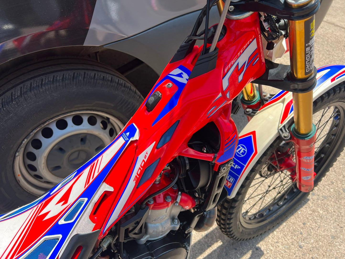 2023 Beta EVO Factory 2T 300cc Trials Bike