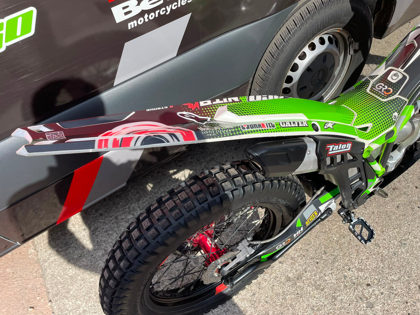2022 Vertigo Nitro Works 200 225cc Trials Bike