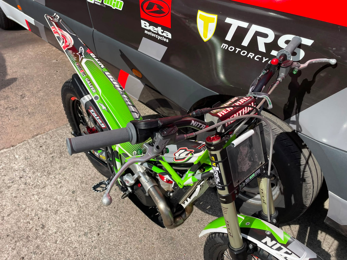 2022 Vertigo Nitro Works 200 225cc Trials Bike