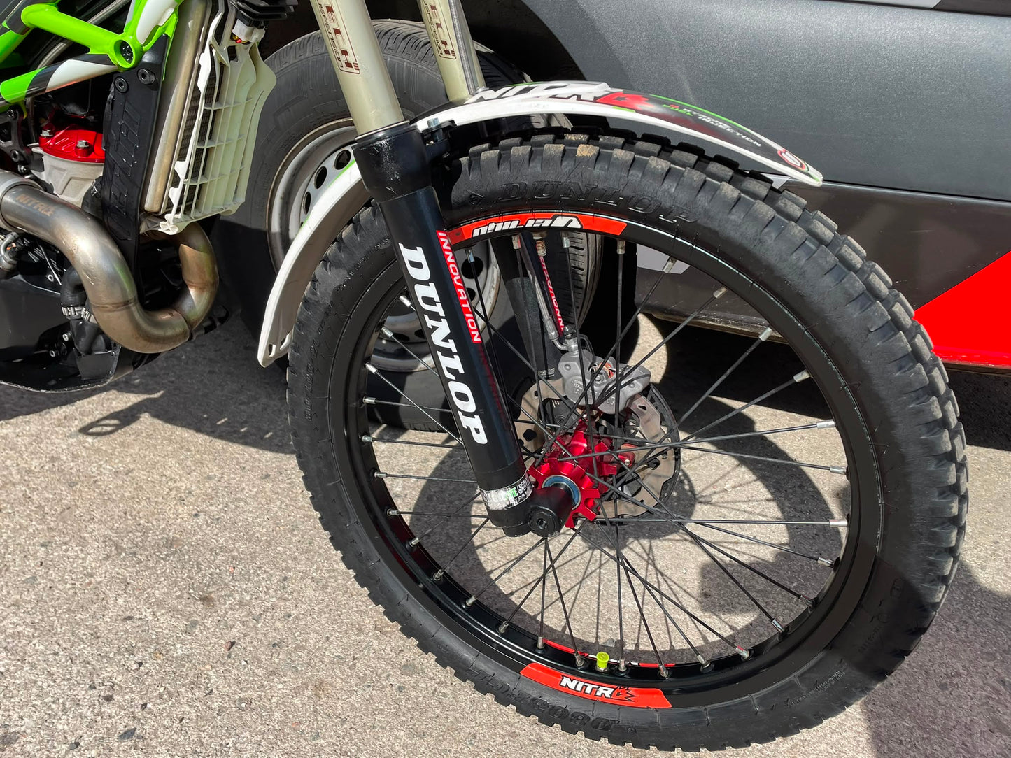 2022 Vertigo Nitro Works 200 225cc Trials Bike