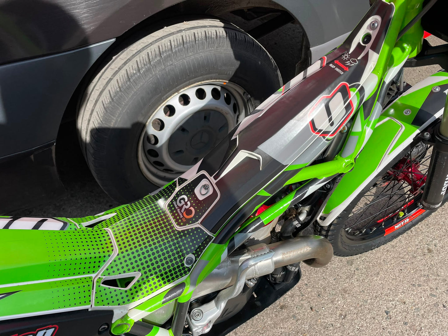 2022 Vertigo Nitro Works 200 225cc Trials Bike