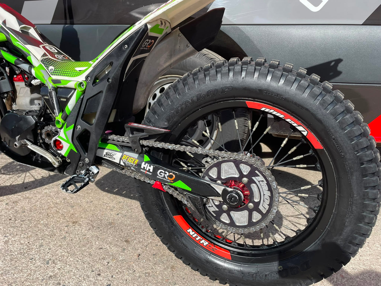 2022 Vertigo Nitro Works 200 225cc Trials Bike