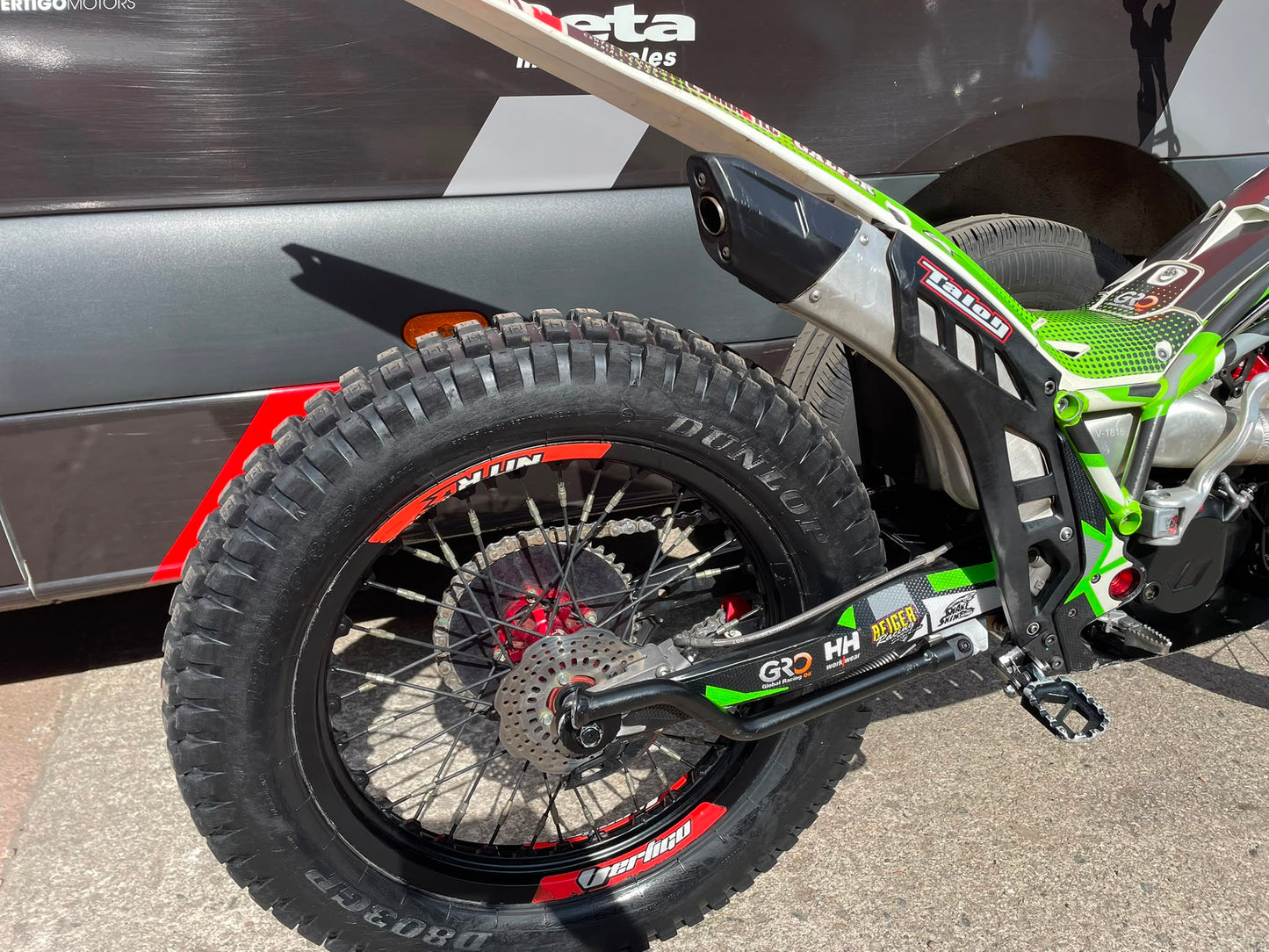2022 Vertigo Nitro Works 200 225cc Trials Bike
