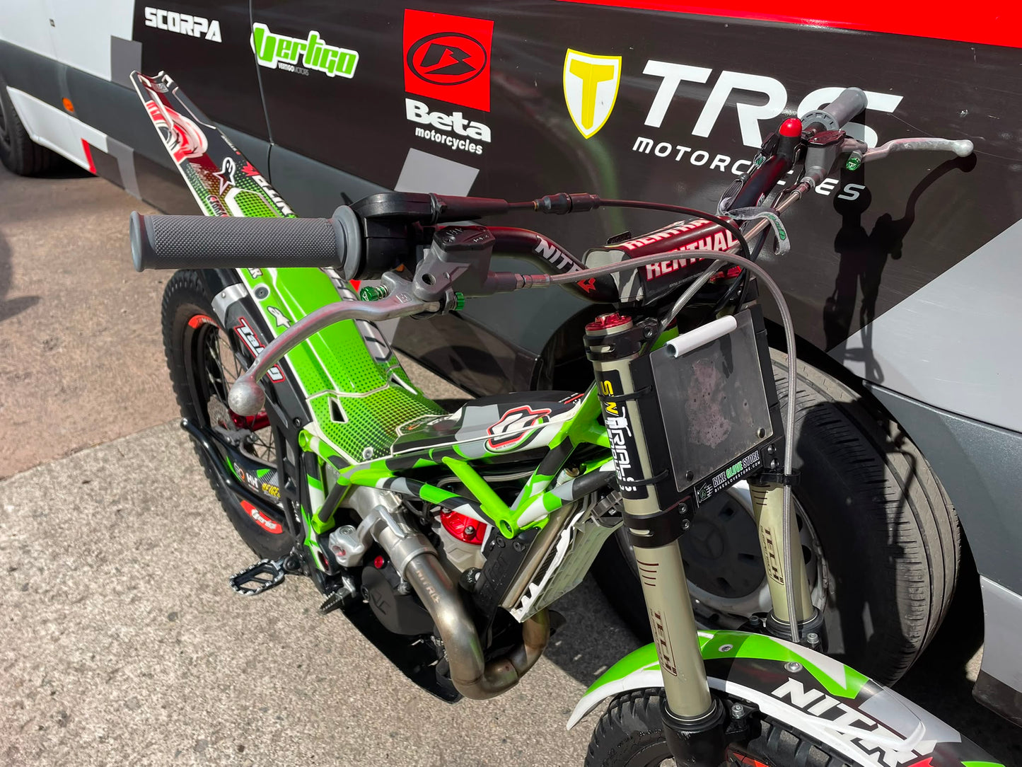 2022 Vertigo Nitro Works 200 225cc Trials Bike
