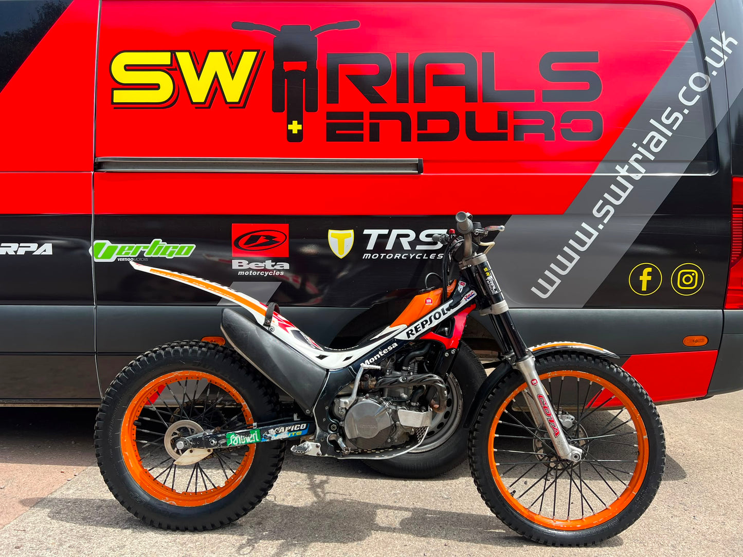 2009 Honda Montesa Repsol 4RT 250cc Trials Bike