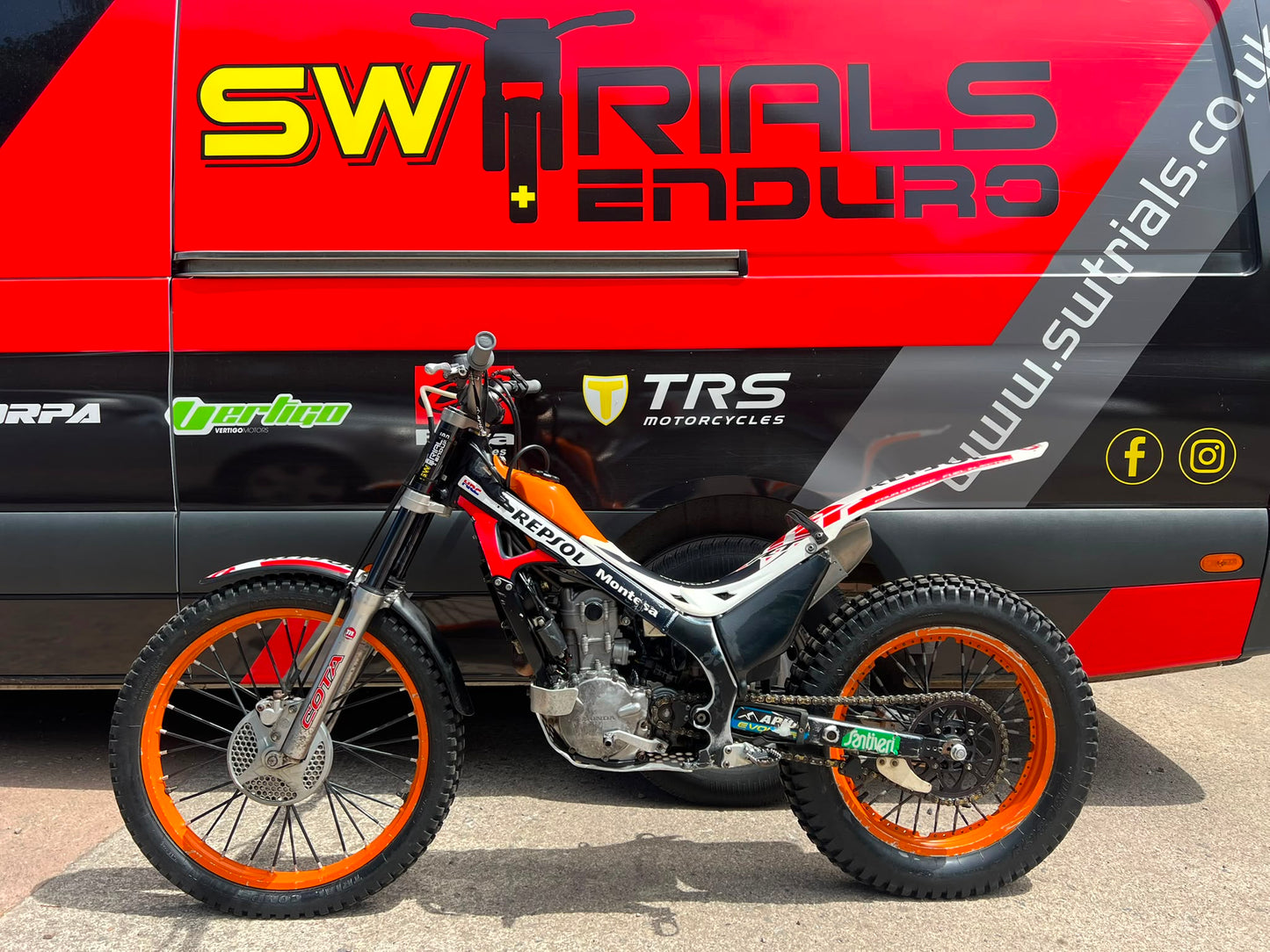 2009 Honda Montesa Repsol 4RT 250cc Trials Bike