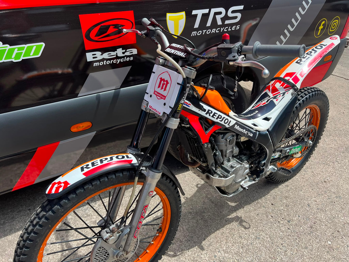 2009 Honda Montesa Repsol 4RT 250cc Trials Bike