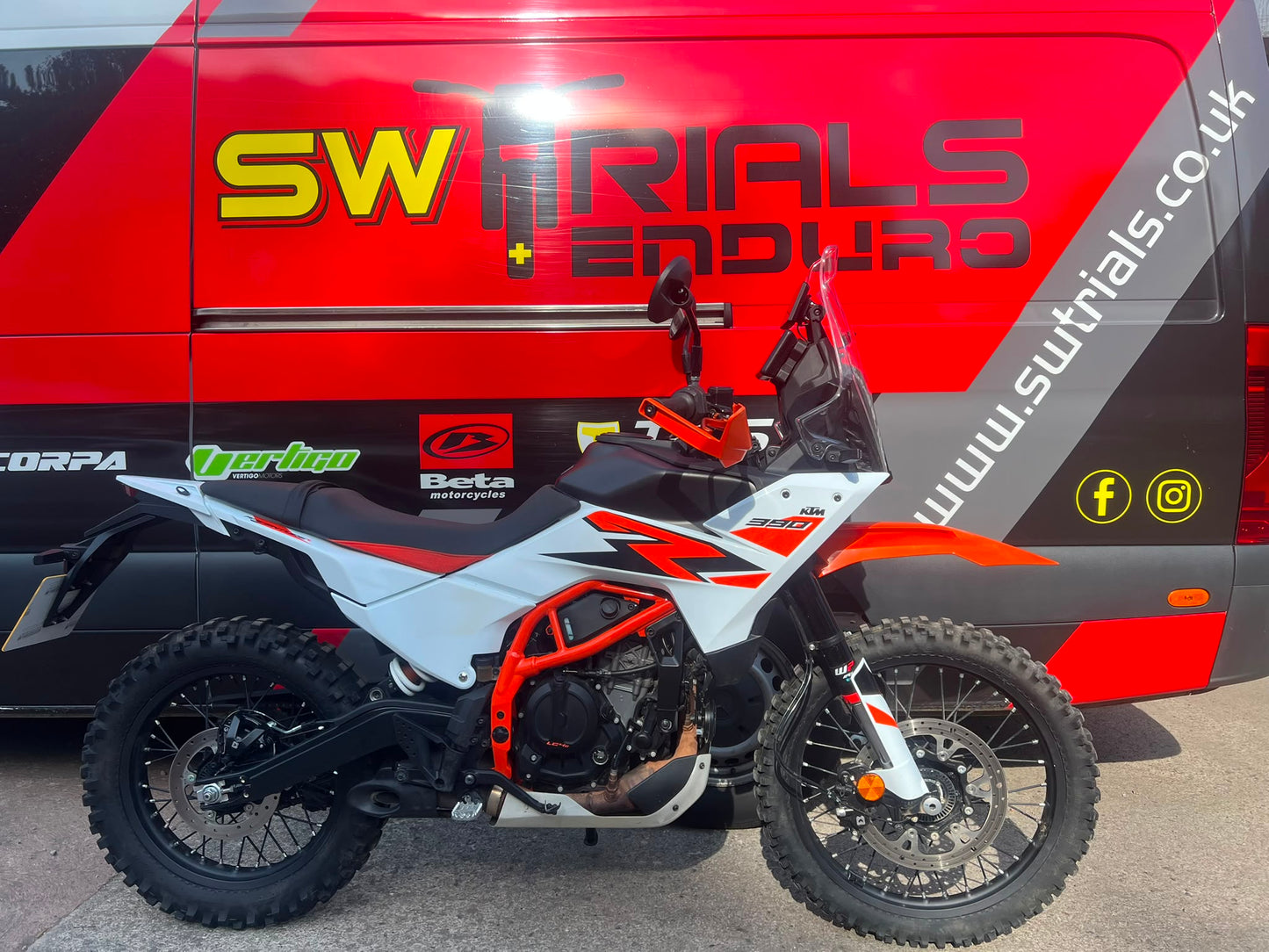 2025 KTM Adventure R 390cc Adventure Bike