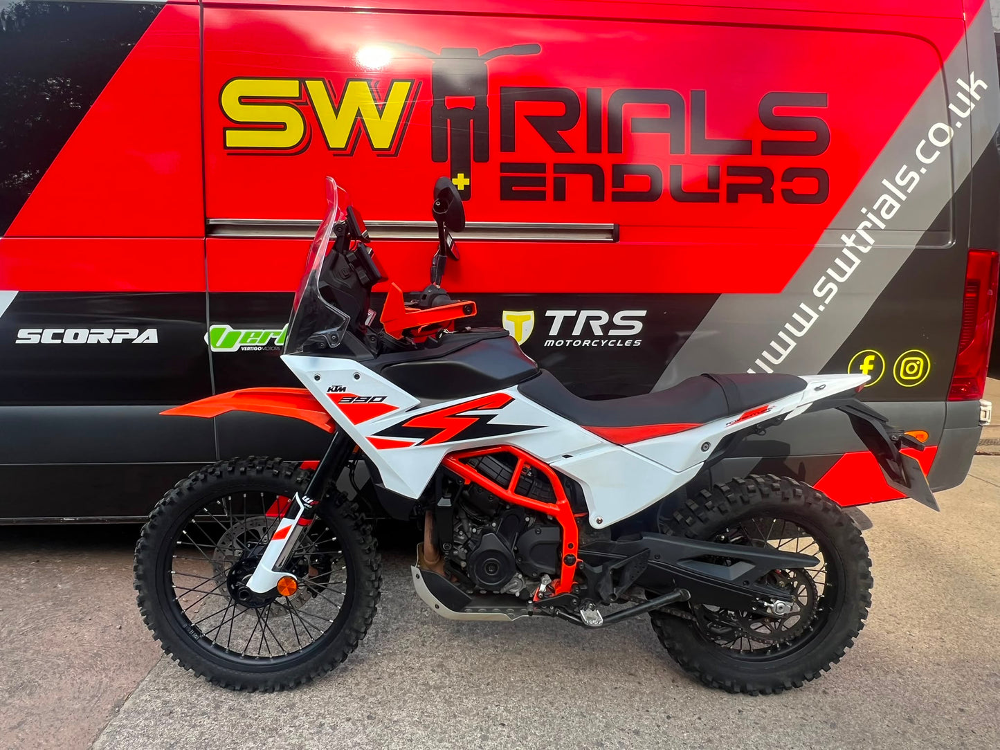 2025 KTM Adventure R 390cc Adventure Bike