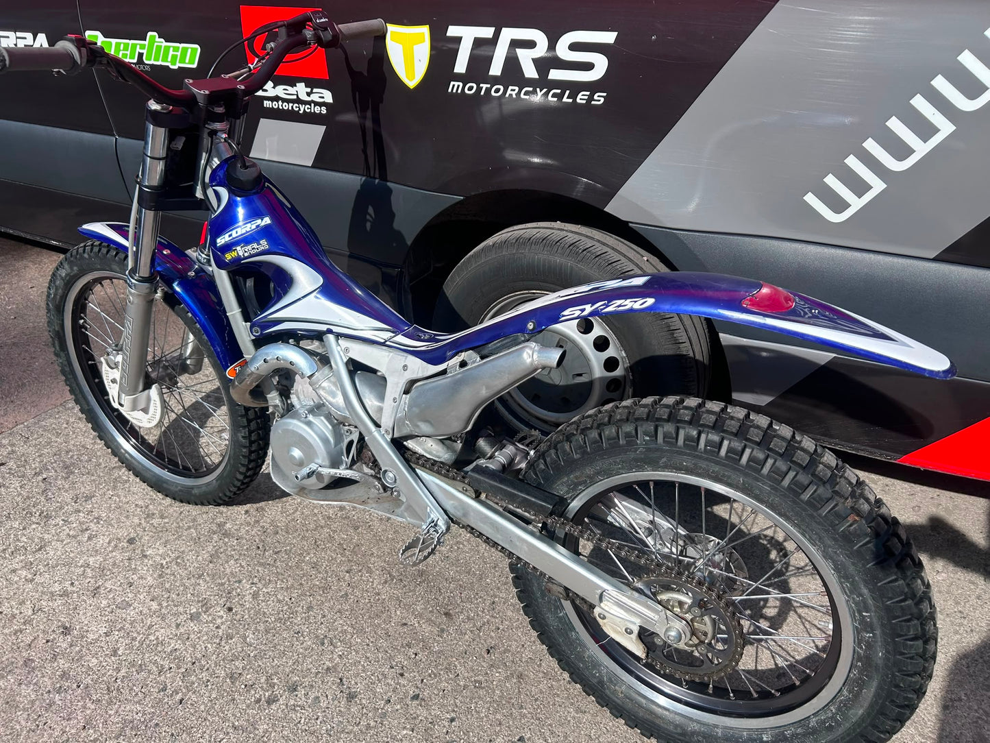 Scorpa SY250 250cc Trials Bike