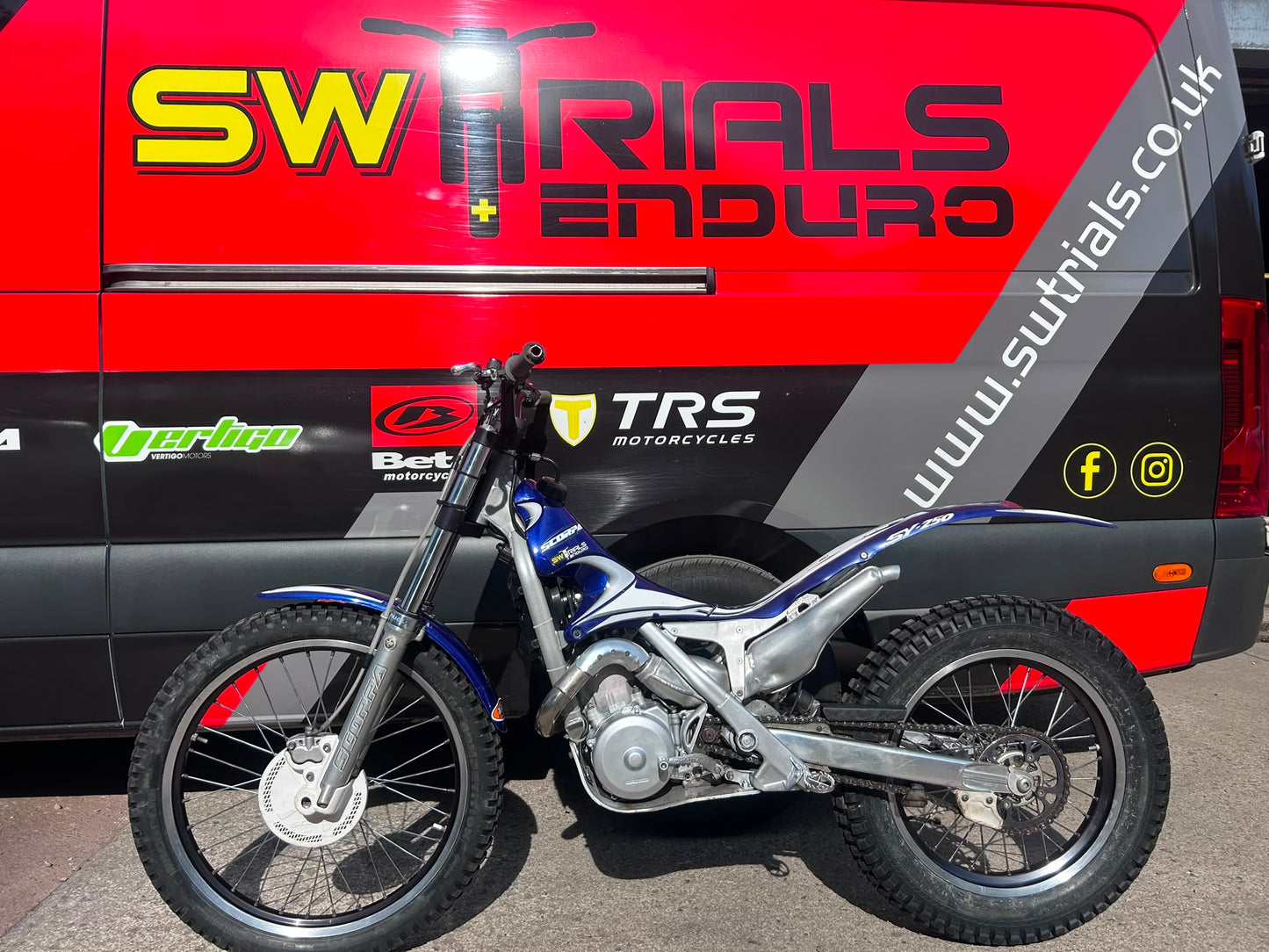 Scorpa SY250 250cc Trials Bike