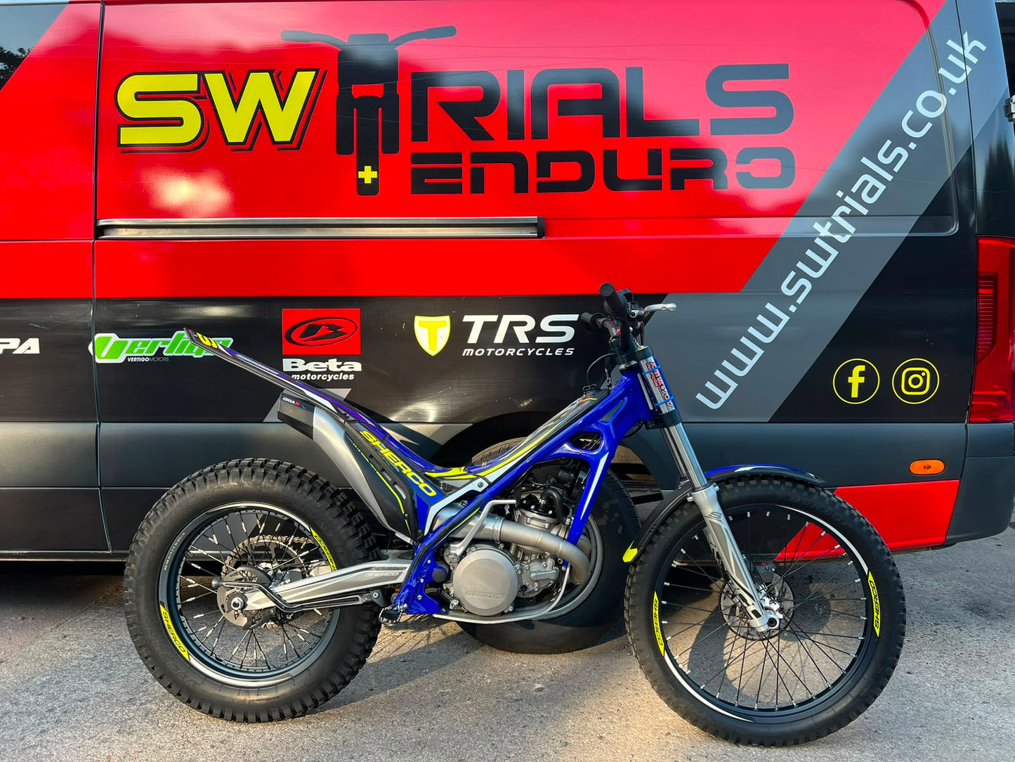 2016 Sherco ST 125cc Trials Bike