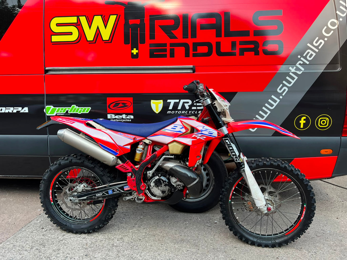 2016 Beta RR Racing 250cc Enduro Bike