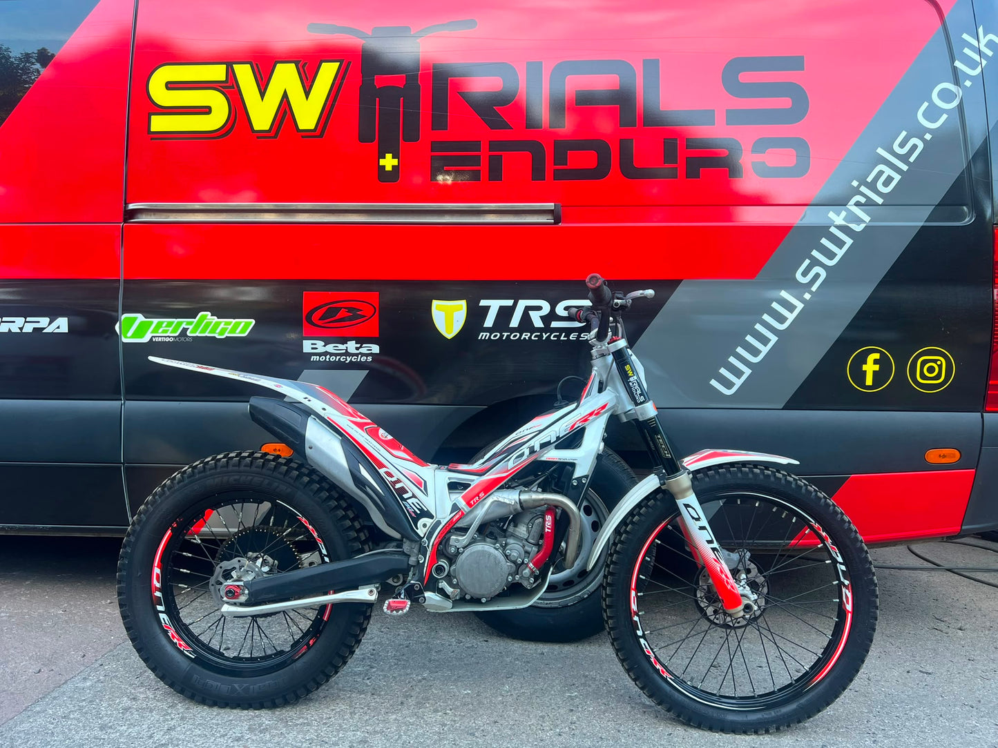 2024 TRS One RR 80cc Trials Bike
