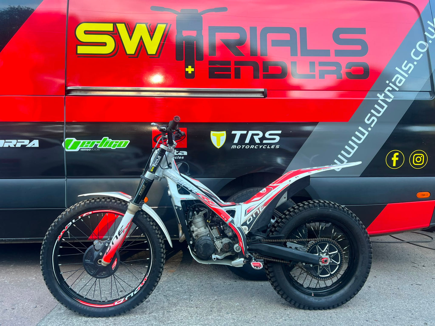 2024 TRS One RR 80cc Trials Bike