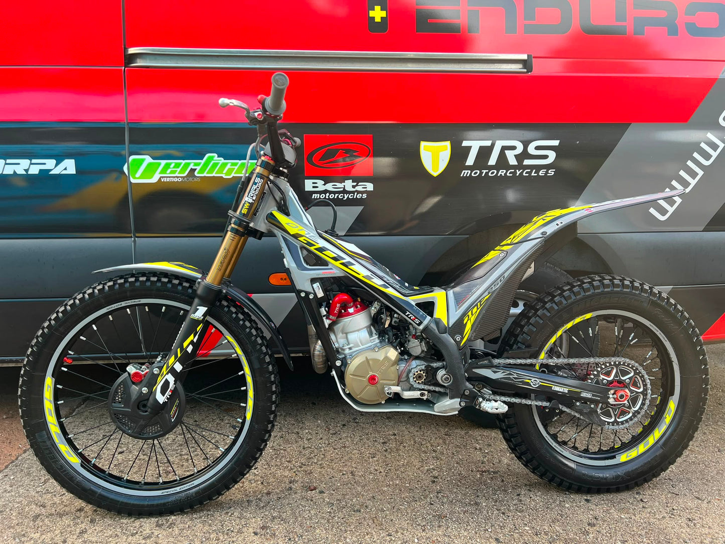 2024 TRS One GOLD 250cc Trials Bike