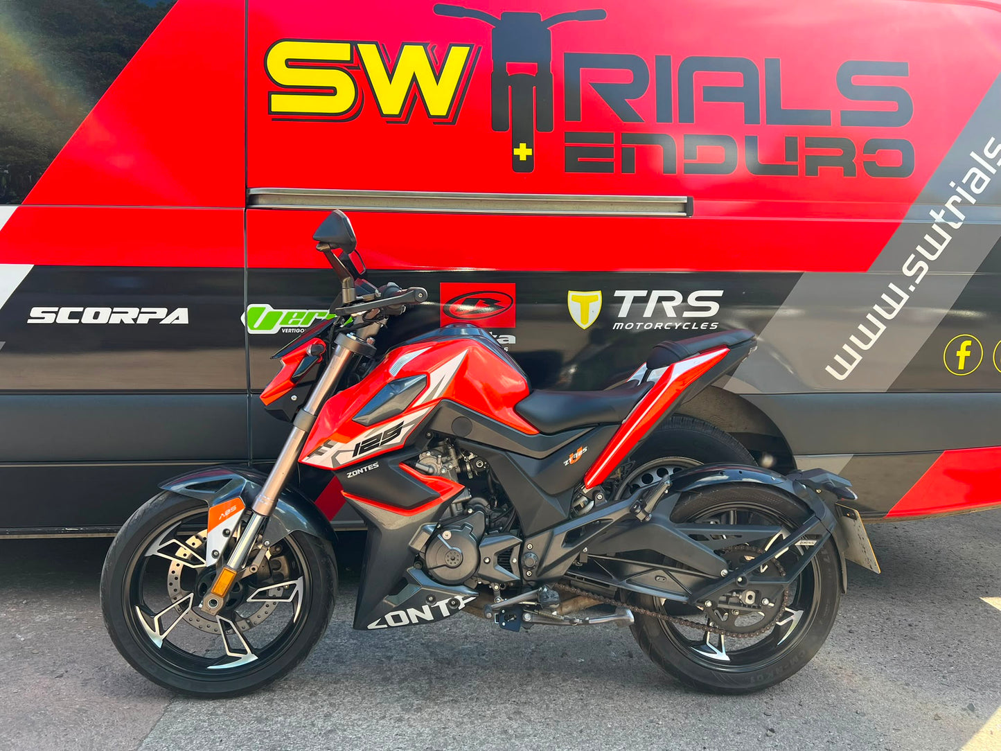 2023 Zontes ZT125 125cc Adventure Bike