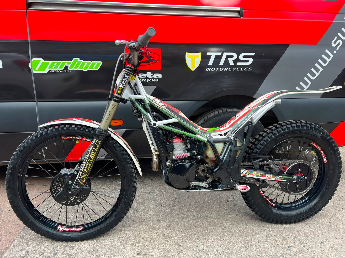 2021 Vertigo Vertical R3 250cc Trials Bike