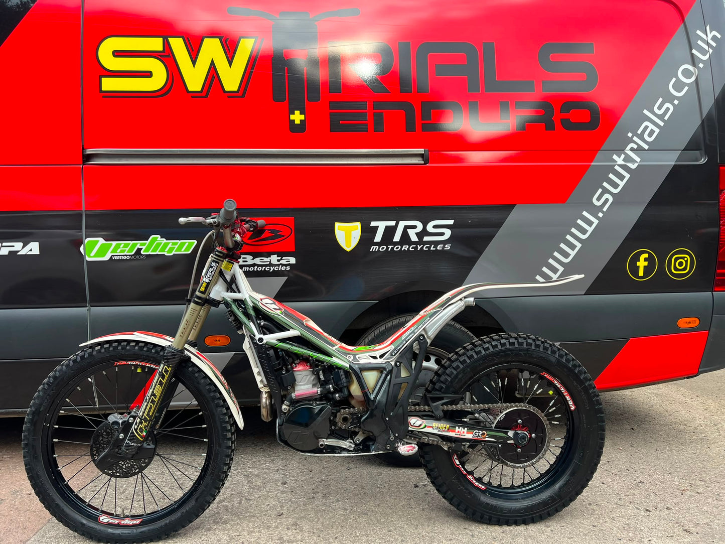 2021 Vertigo Vertical R3 250cc Trials Bike