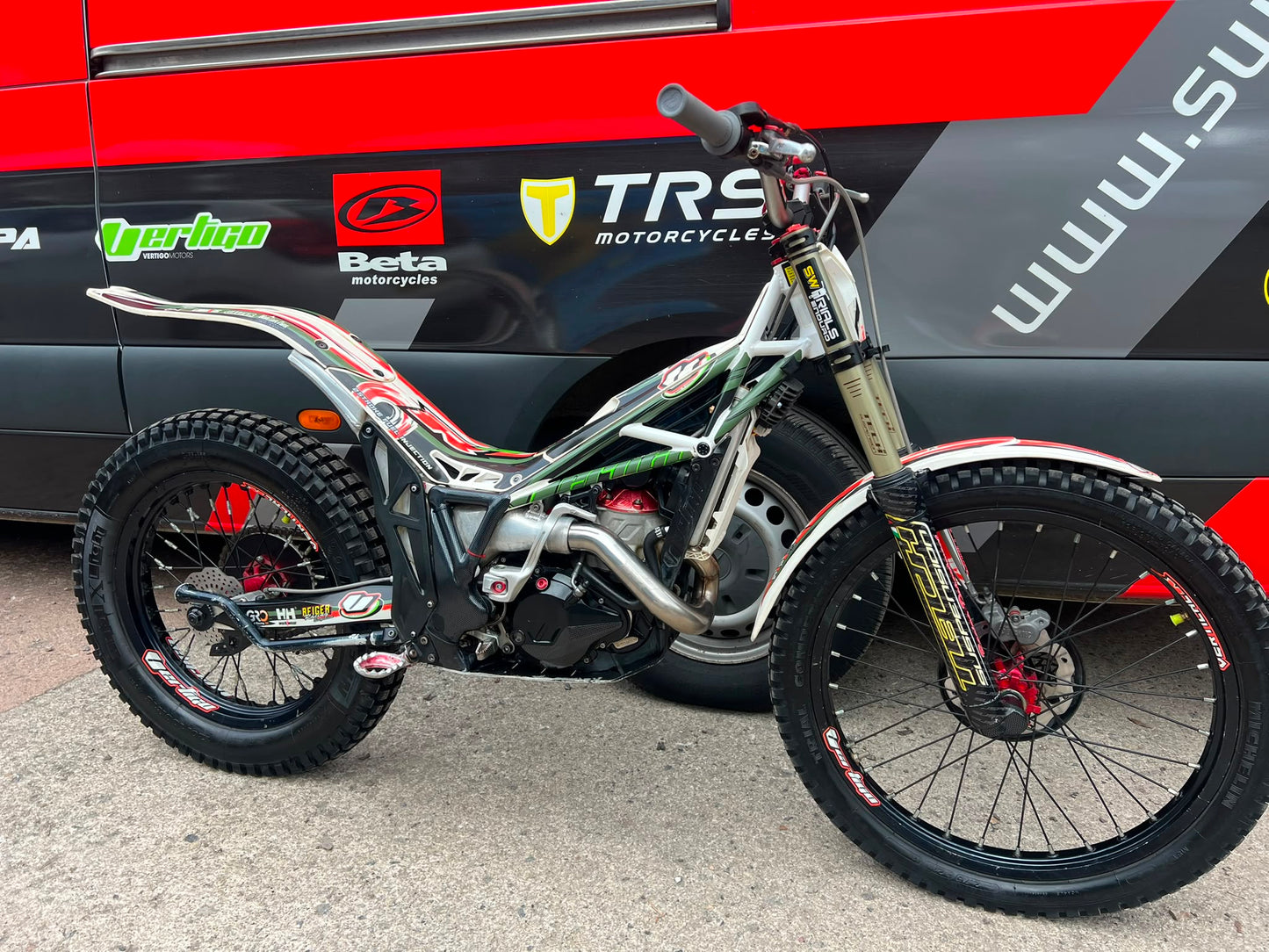 2021 Vertigo Vertical R3 250cc Trials Bike