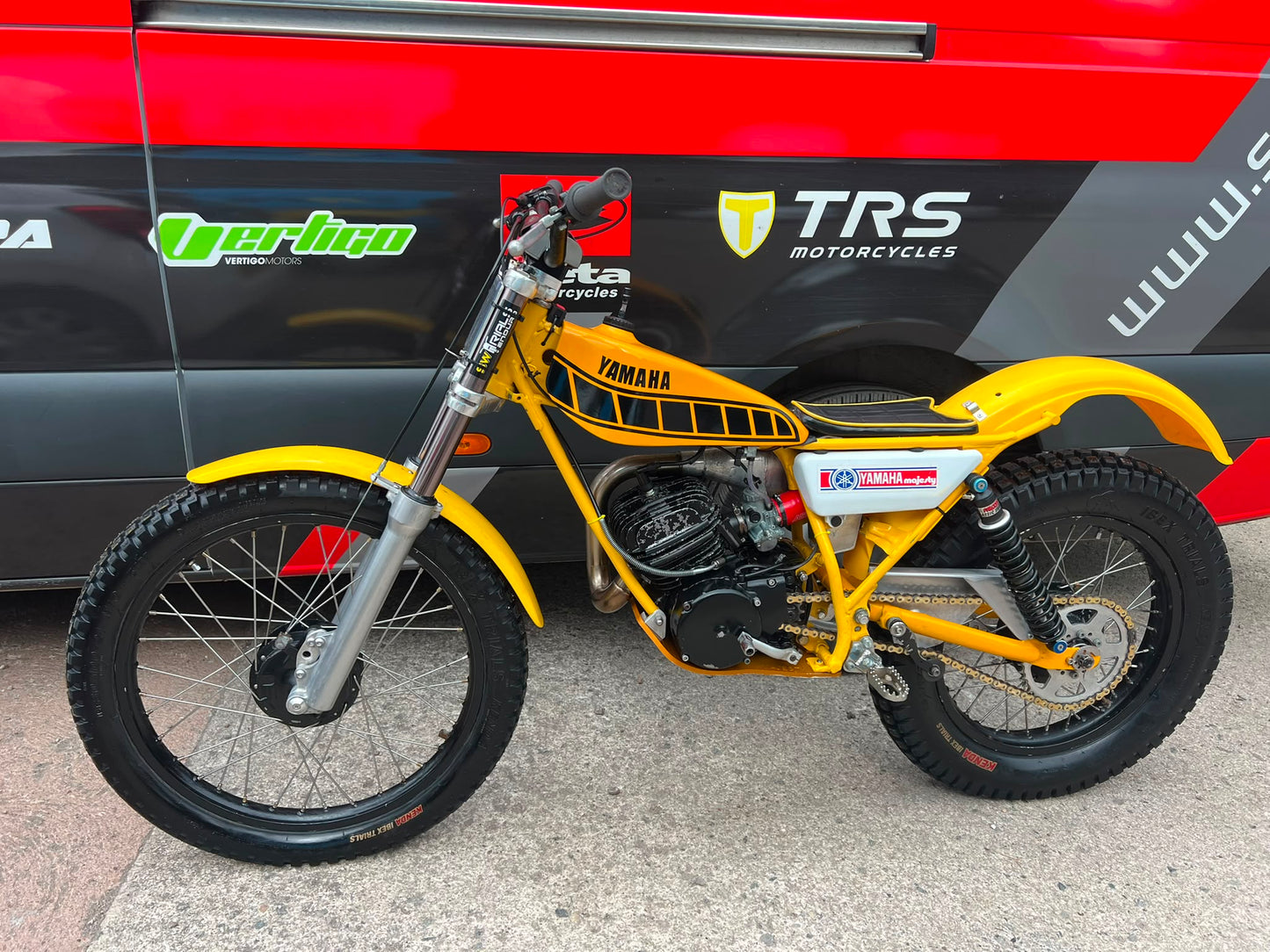 Yamaha TY175 Majesty Copy 175cc Classic Twinshock Trials Bike