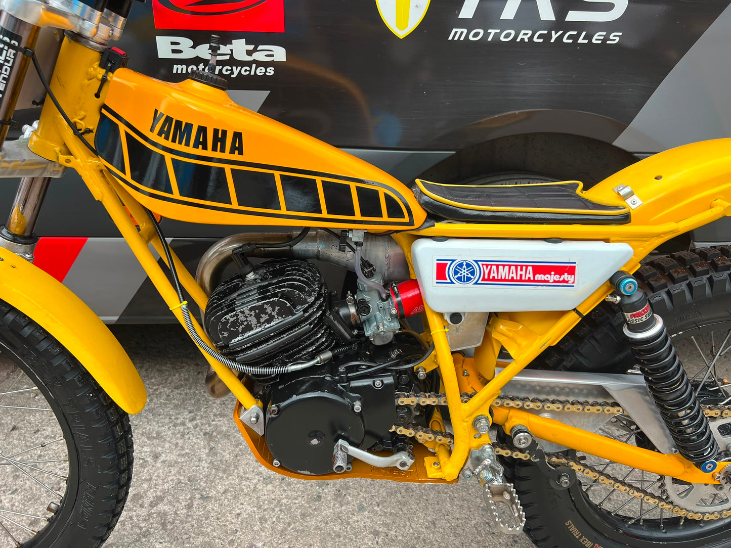 Yamaha TY175 Majesty Copy 175cc Classic Twinshock Trials Bike