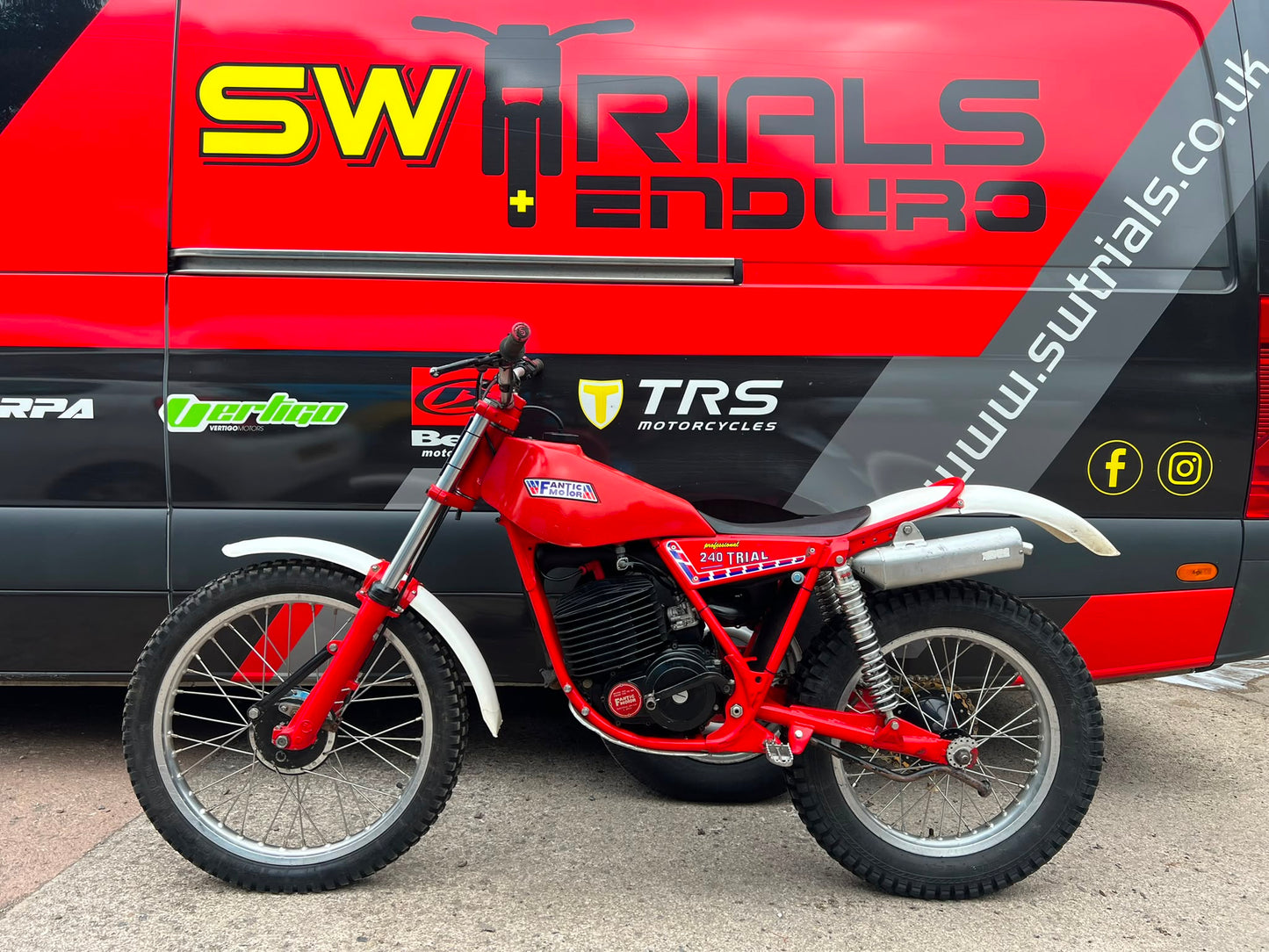 Fantic 240cc Classic Twinshock Trials Bike