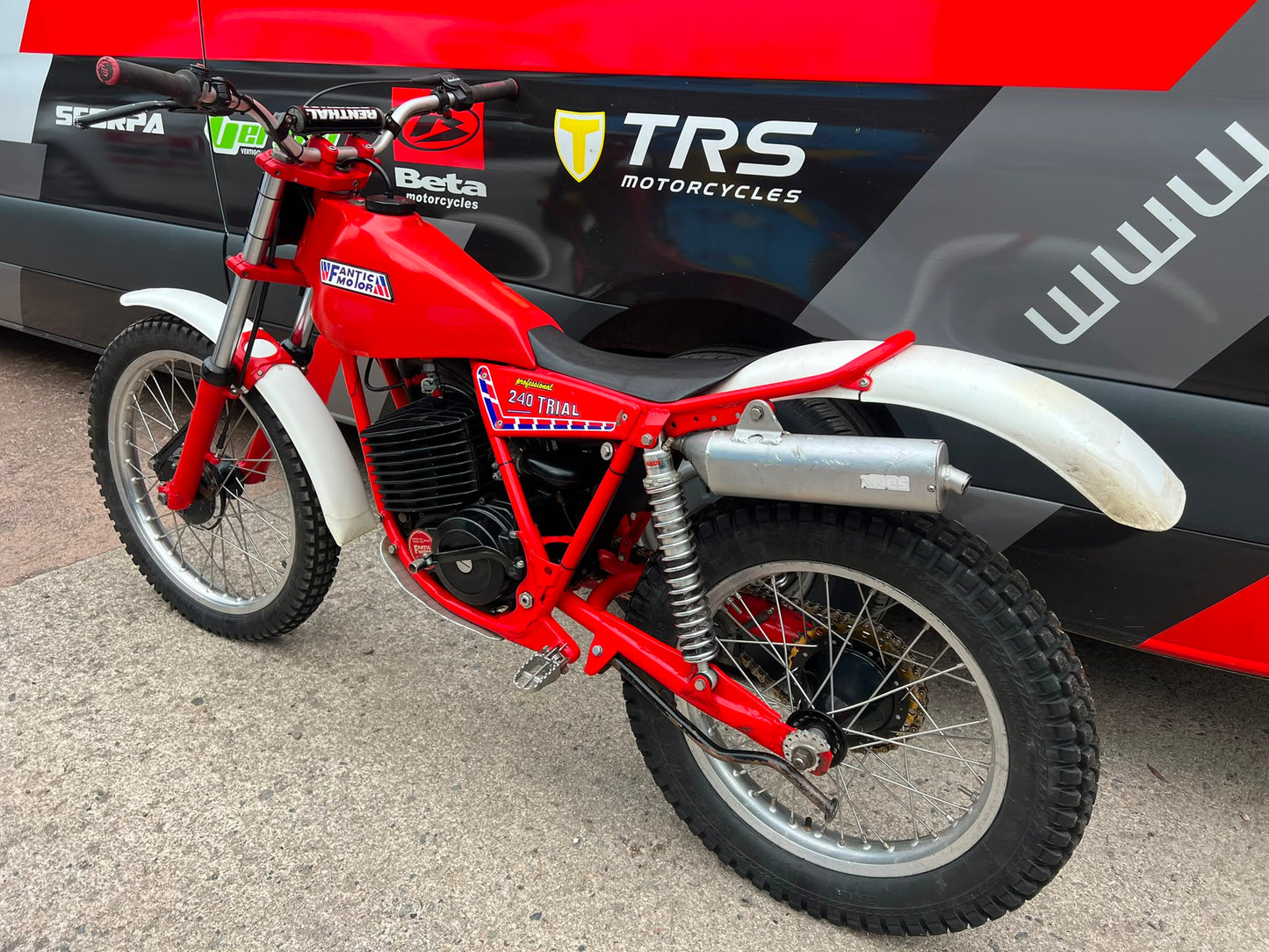 Fantic 240cc Classic Twinshock Trials Bike