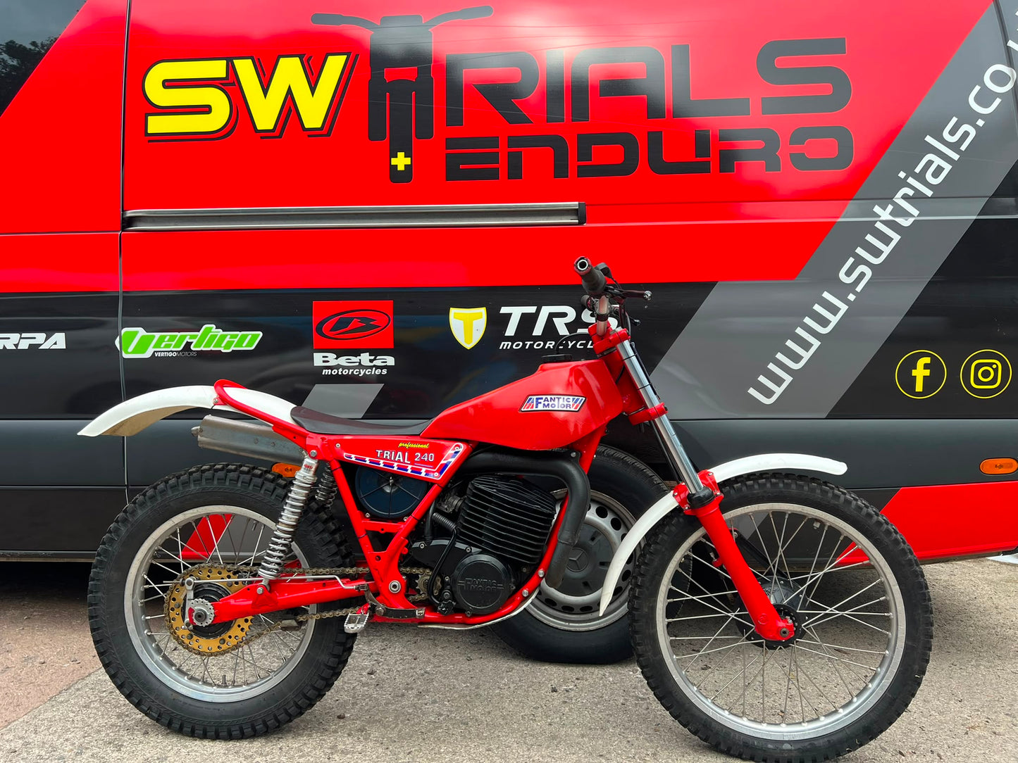 Fantic 240cc Classic Twinshock Trials Bike
