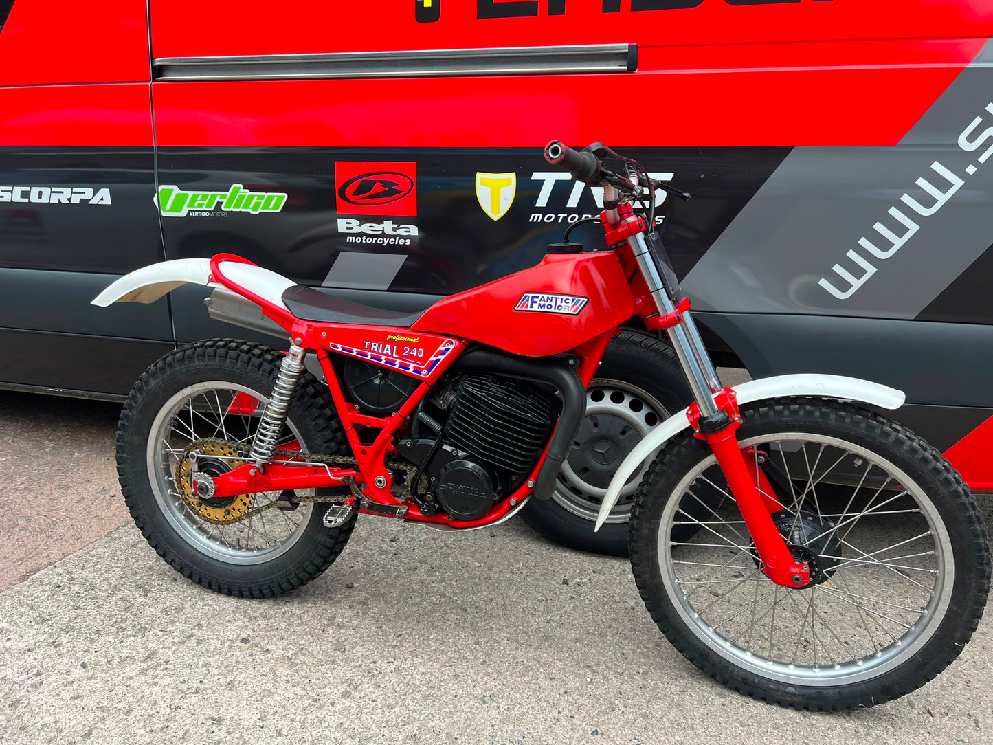 Fantic 240cc Classic Twinshock Trials Bike