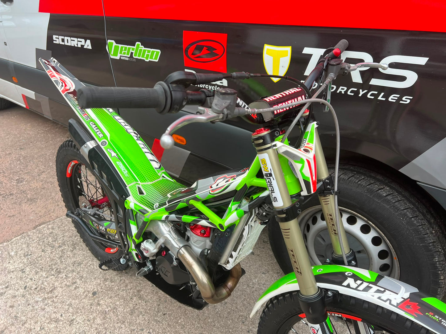 2022 Vertigo Nitro Works 250cc Trials Bike