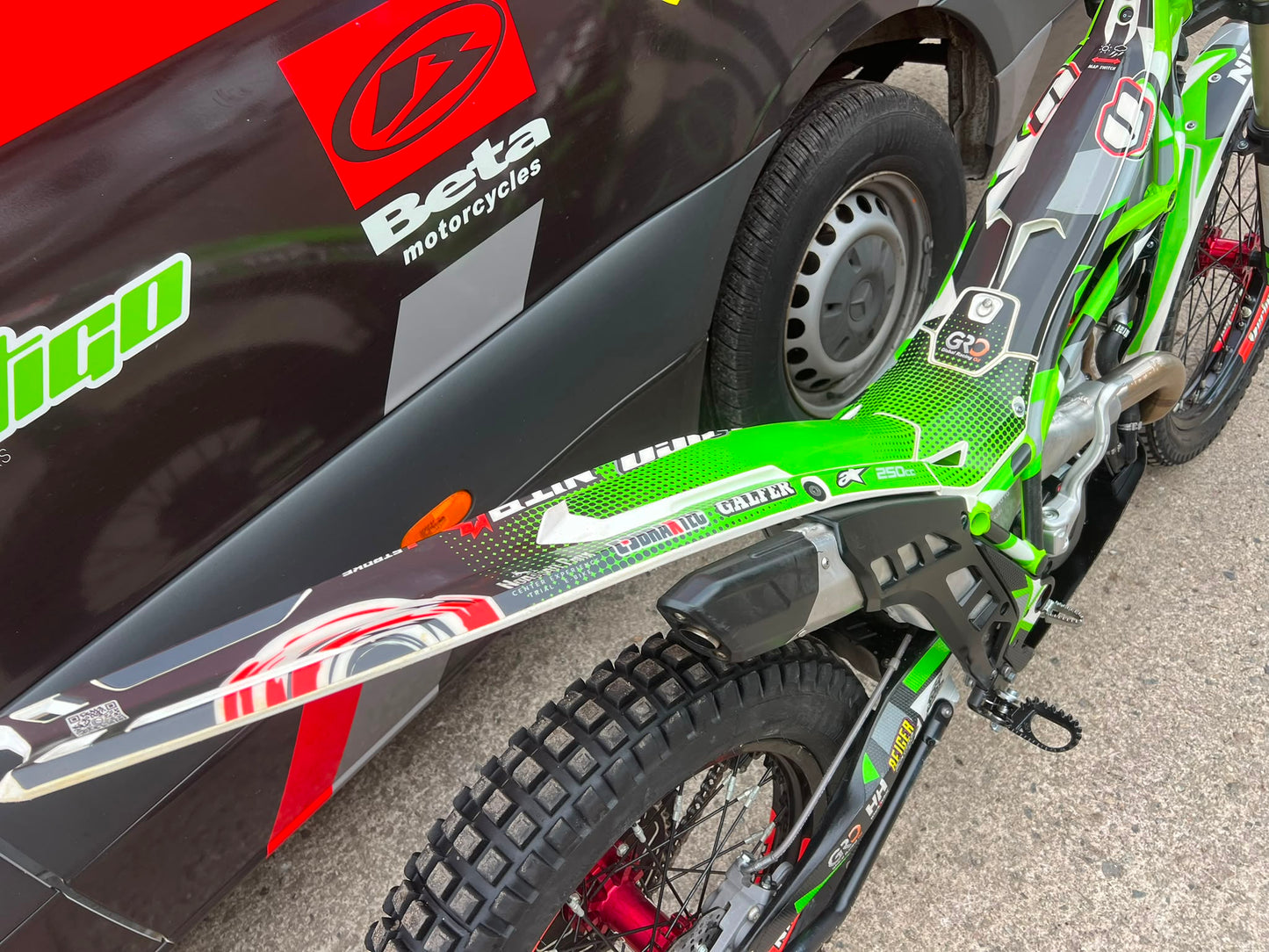 2022 Vertigo Nitro Works 250cc Trials Bike